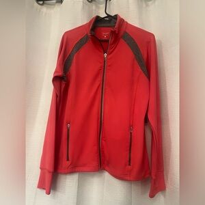 Women's NEW Free Spirit Pink Workout Jacket Size Large